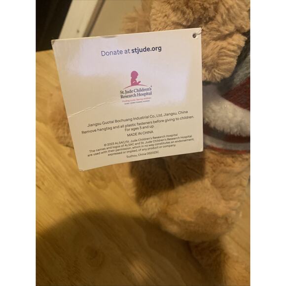 2023 St. Jude Children's Research Hospital 12" Harvey the Dog Stuffed Plush New - Picture 9 of 9